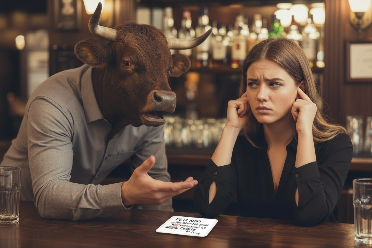 Cow Hardboard Coaster - De Ja Moo When You Know ...