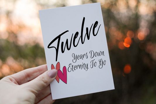 Anniversary Card, Card for xx Wedding Anniversary