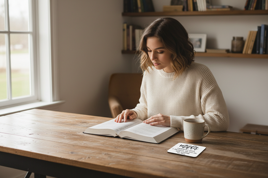 Mother: One Person Who Does The Work ... Hardboard Coaster