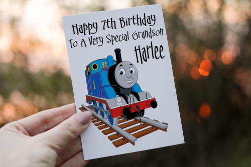 Thomas The Tank Engine Birthday Card