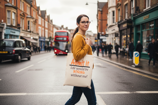 Admit It..Funny Tote Bag, Novelty Bag, Personalised Tote Bag