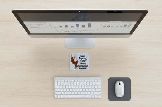 I Am Not Arguing, I'm Simply Explaining Coaster