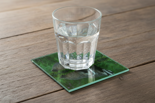 Badger Glass Coaster (Set of 4)