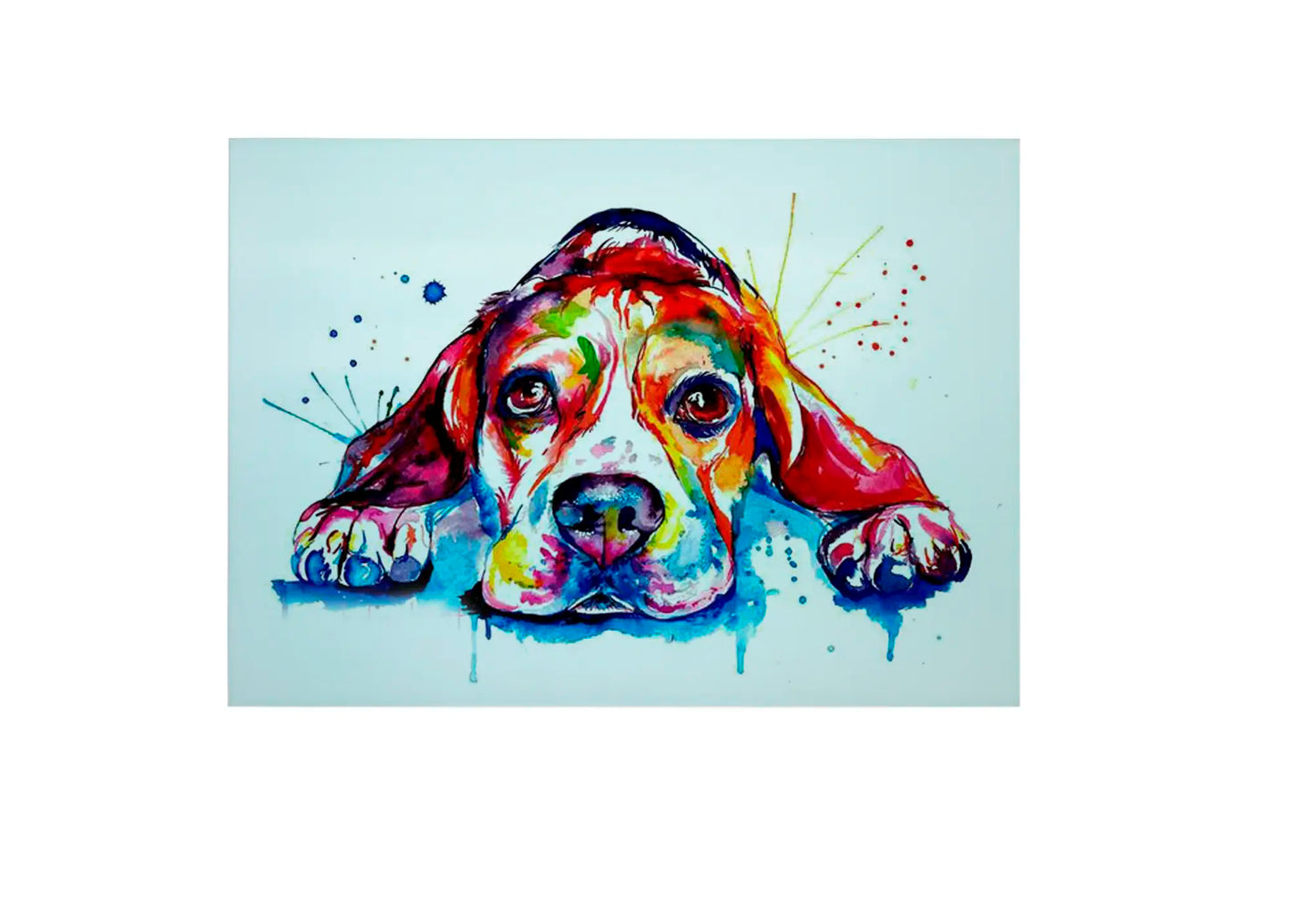 Beagle Glass Chopping Board, Beagle Glass Chopping Board