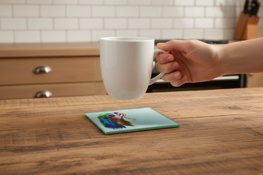 Cavalier King Charles Spaniel Glass Coaster (Set of 4)