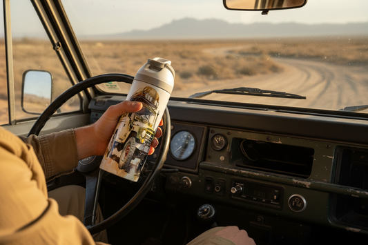 Classic 4x4 One Touch Thermal Drinks Bottle - Off Roader Bottle