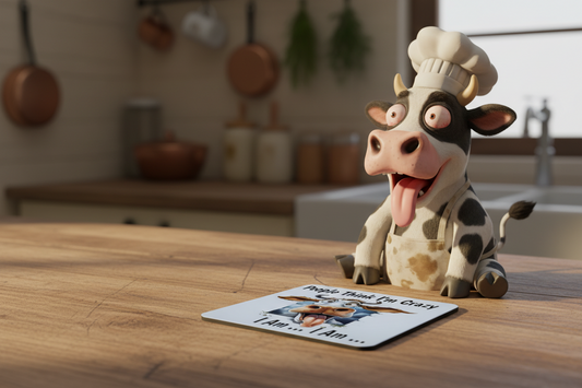 Cow Coaster - "People Think I'm crazy I am I am"