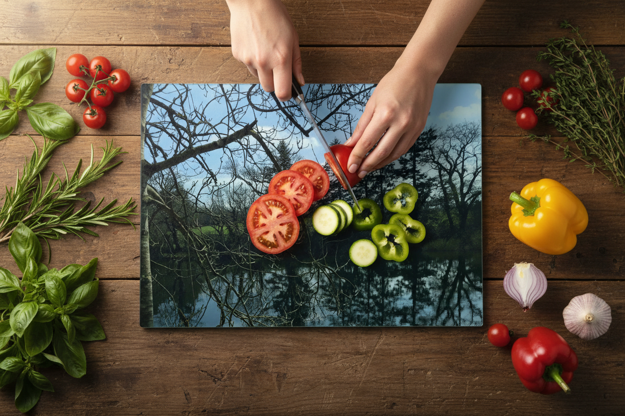Create Your Own Chopping Board - Personalised Worktop Protector
