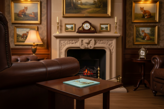 Fox Cub Glass Coaster (Set of 4)