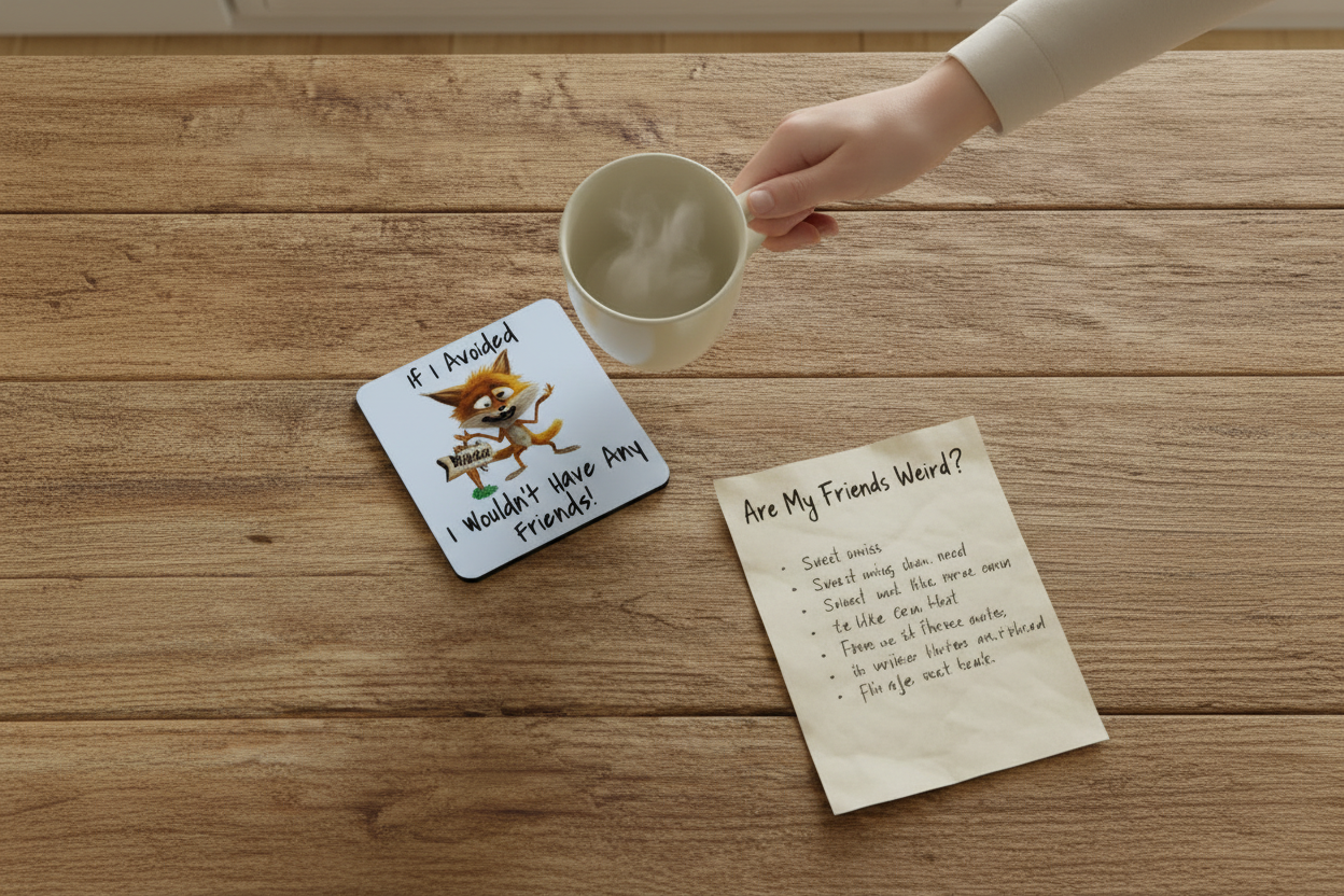 If I Avoided Weirdos I Wouldn't Have any Friends - Fox Coaster