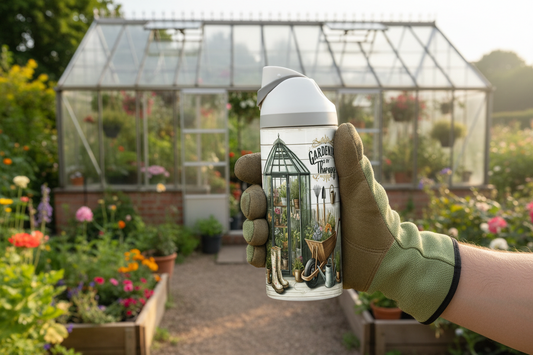Gardening is My Therapy - 720ml Thermal Drinks Bottle - One Touch