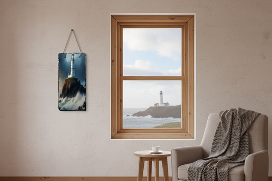 Hanging Photo Glossy Slate 15cmx30cm