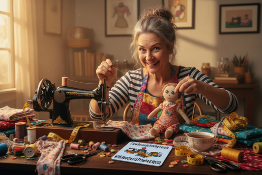 Sewing Crafter Coaster, I Sew Because Poking People Coaster