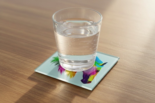 Horse Glass Coaster (Set of 4)
