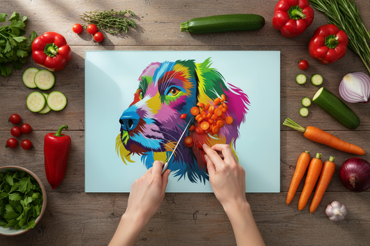 Spaniel Chopping Board - Spaniel Worktop Saver