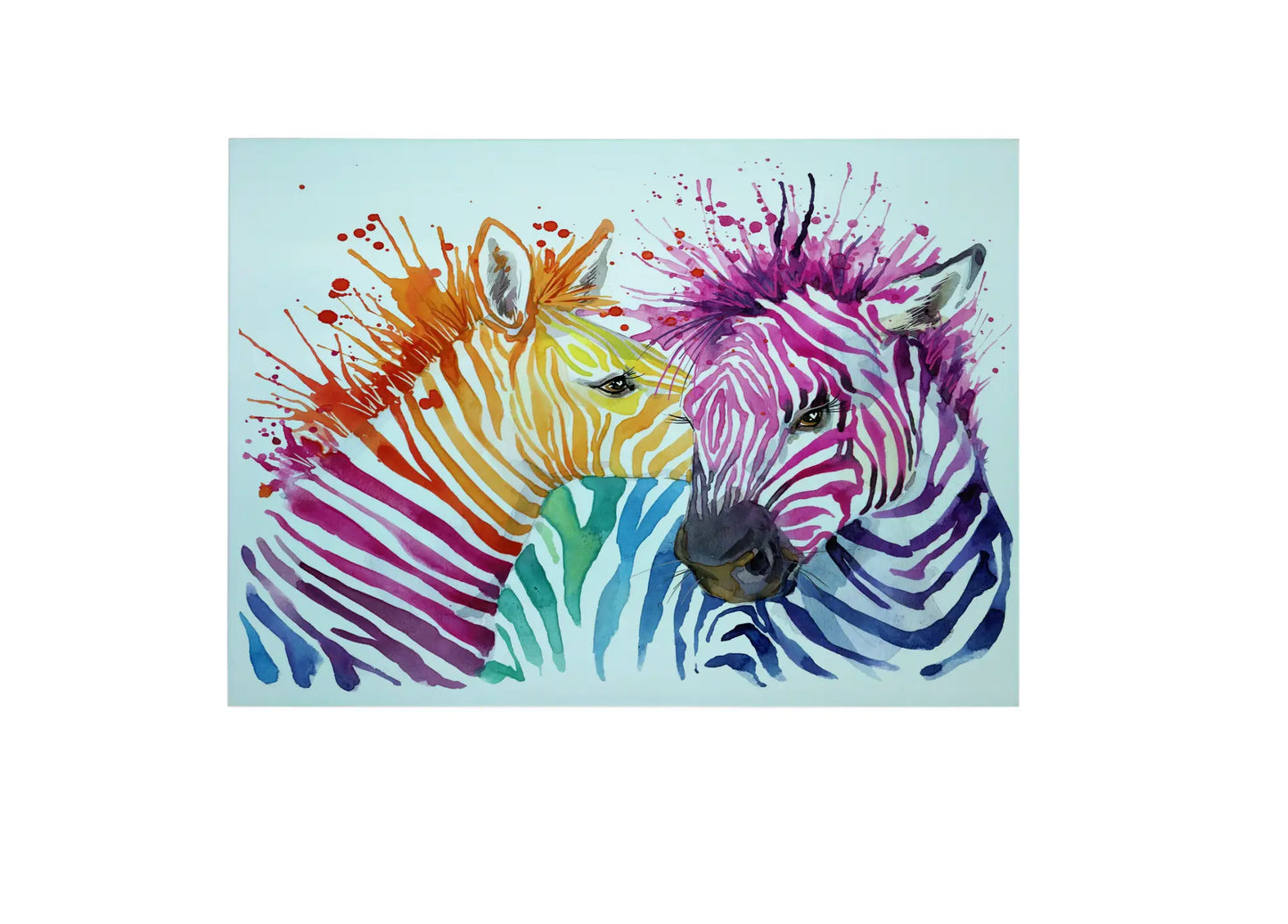 Zebra Glass Chopping Board, Zebra Worktop Saver