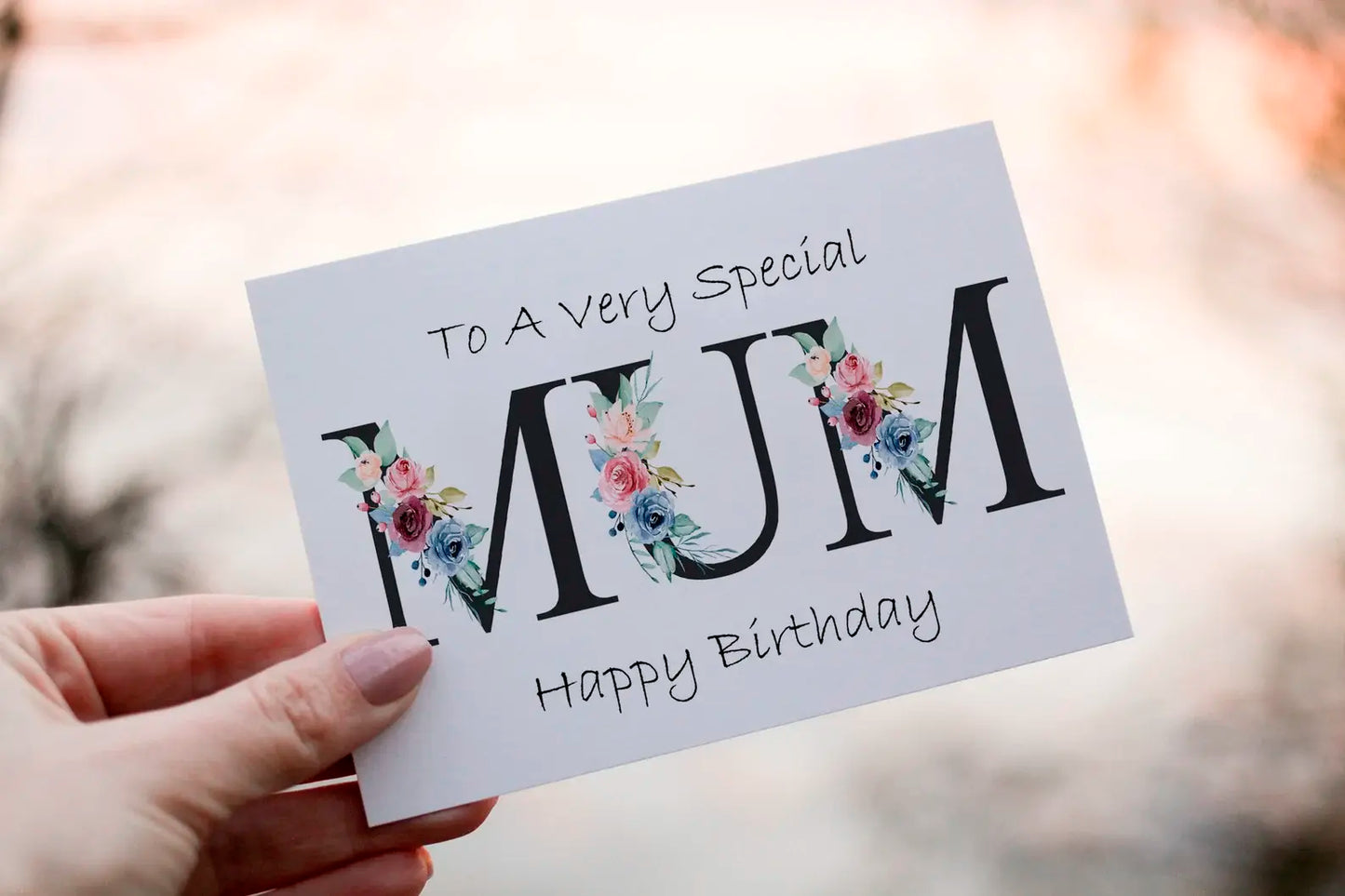 Special Mum Birthday Card, Card for Mum, Birthday Card