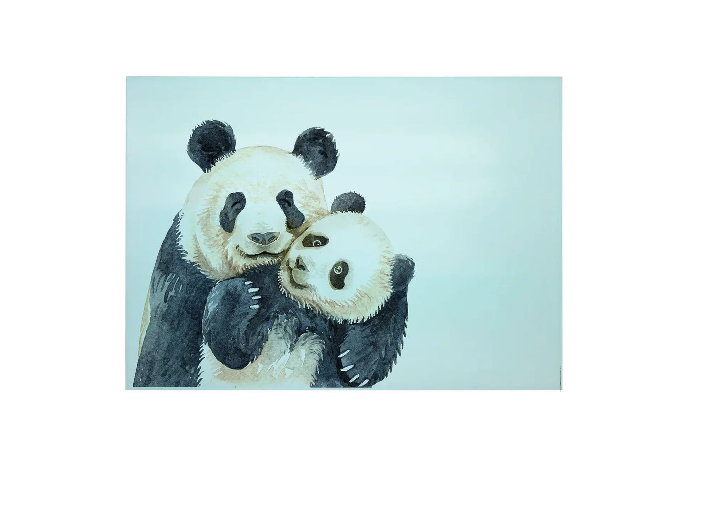 Panda Large Glass Chopping Board, Panda Worktop Saver