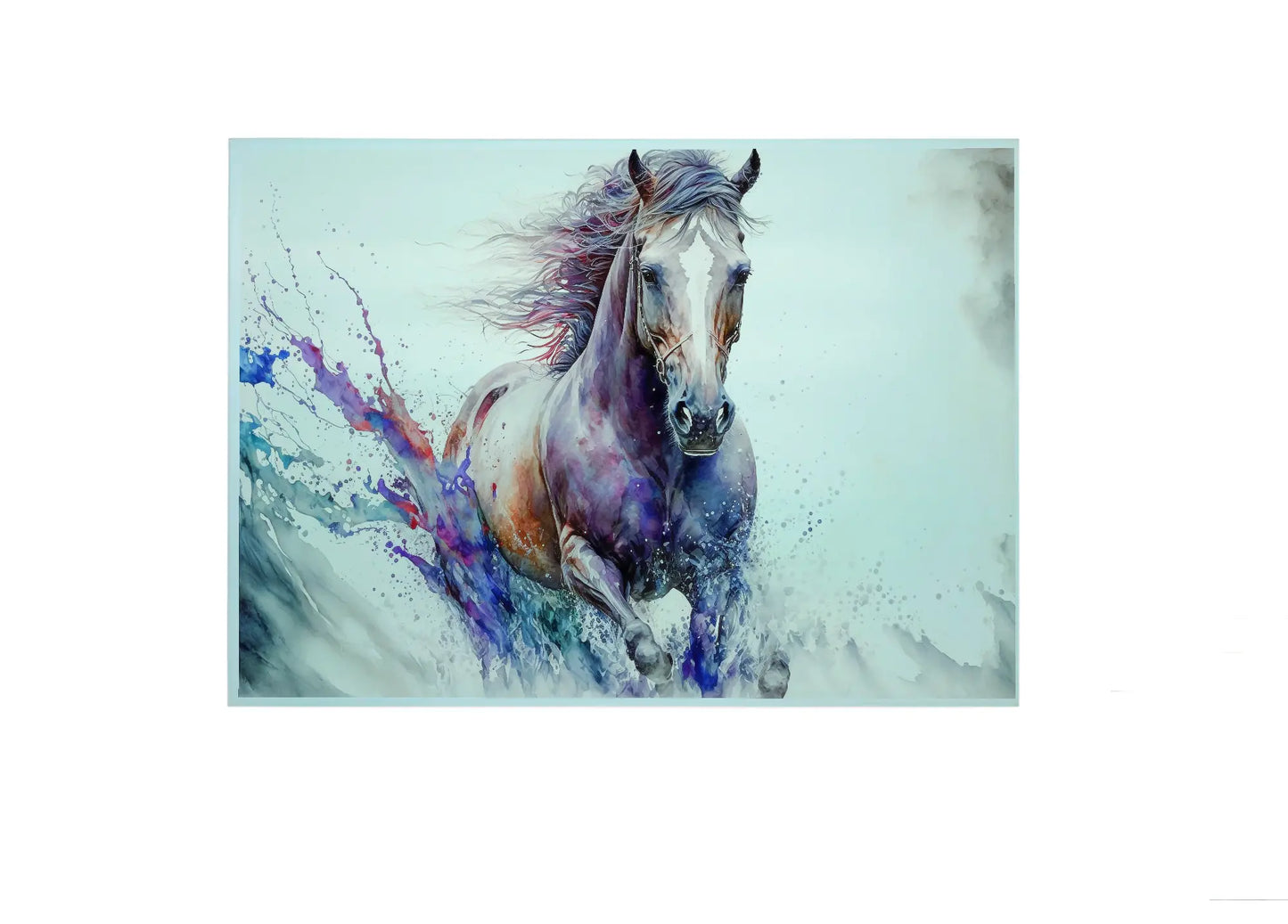 Horse Glass Chopping Board, Horse Worktop Saver