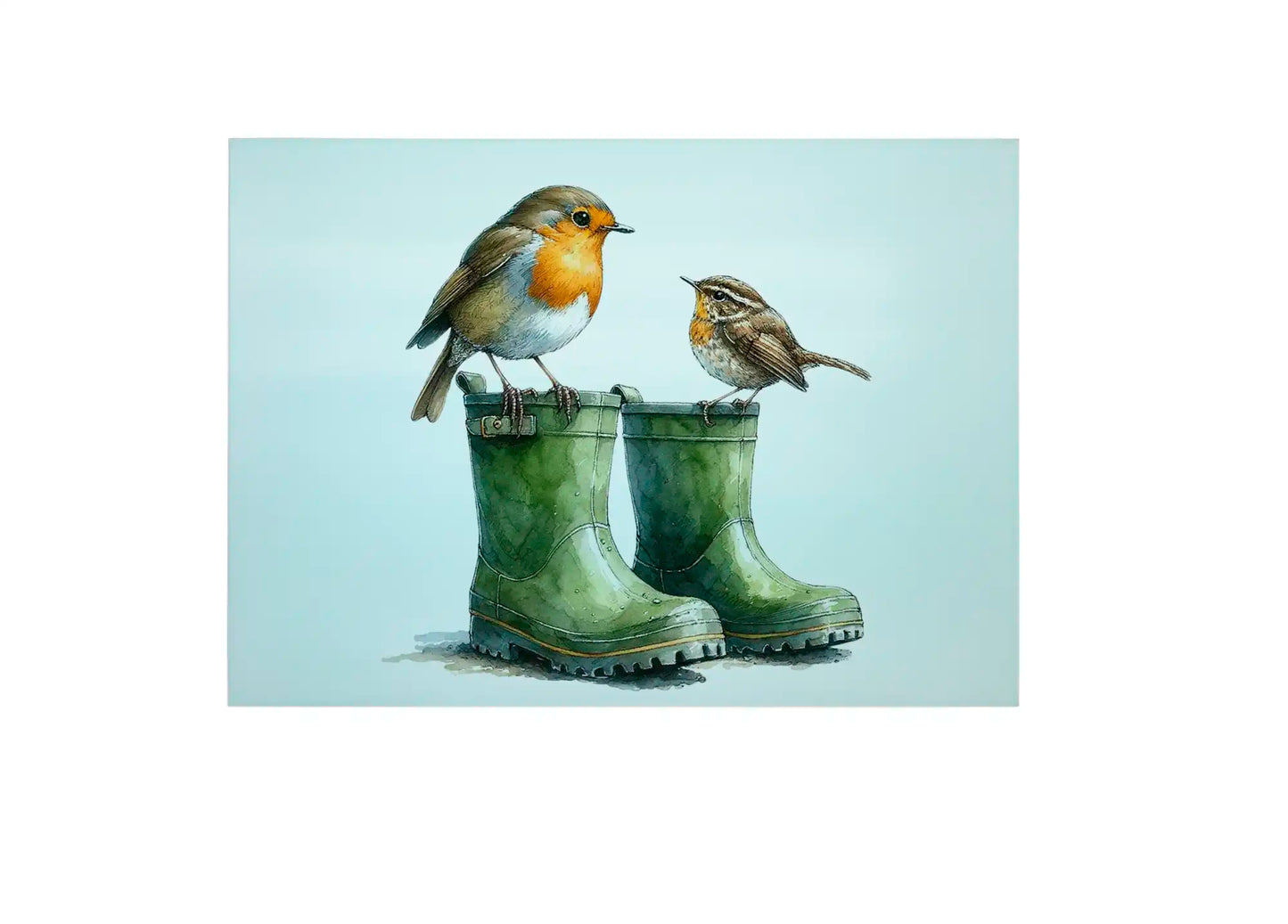 Robin and Wellies Glass Chopping Board - Robins Worktop Saver