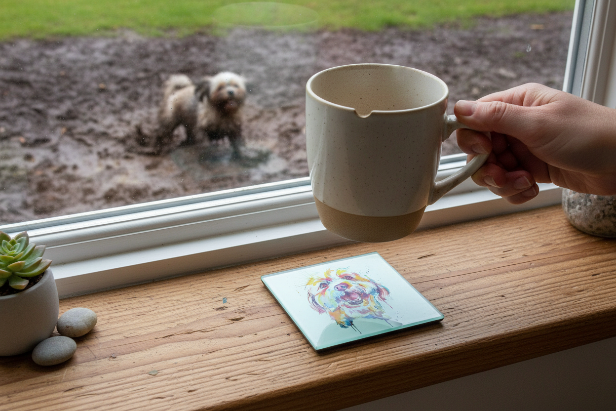 Shih Tzu Glass Coaster (Set of 4)