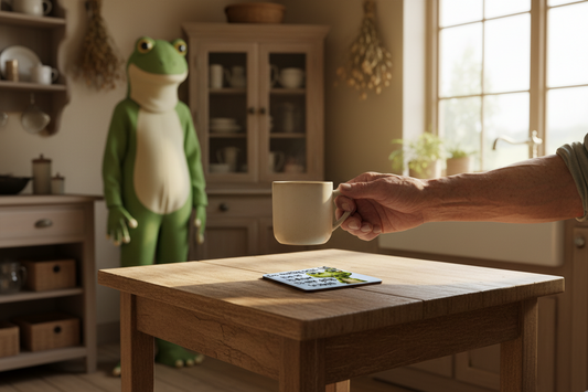 Funny Frog Coaster - Stop Expecting Normal from me