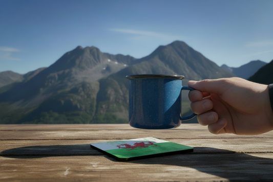 Welsh Dragon Hardboard Drinks Coaster
