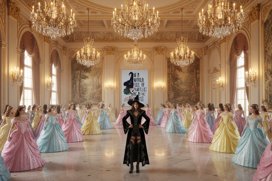 In A World Full of Princesses.... Glossy Aluminium Print