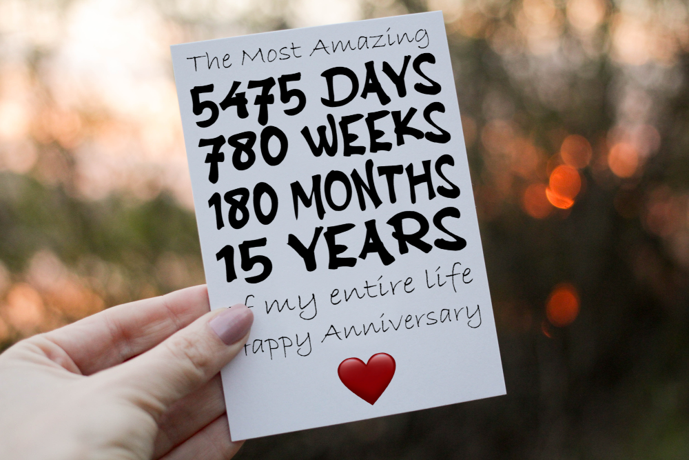 Anniversary Card, Card for xx Wedding Anniversary