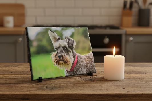 High Gloss Panoramic Slate 20cm x 30cm