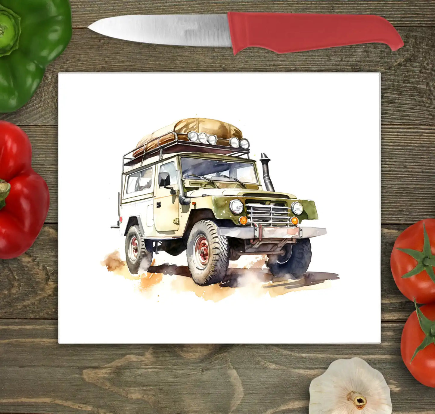 Classic 4 by 4 Chopping Board - Classic 4 by 4 Worktop Saver
