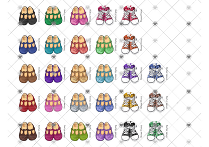 New Baby Shoes Custom Card, Congratulations for baby