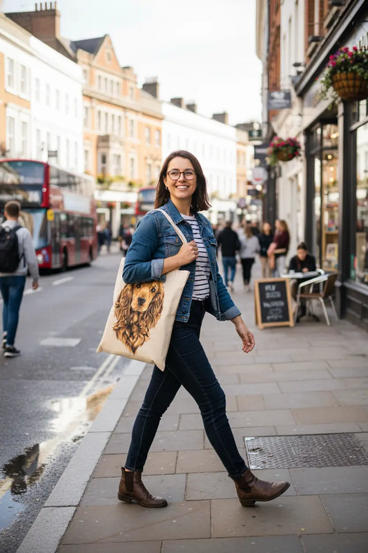 Cocker Spaniel Tote Bag, Dog Bag, Personalised Tote Bag