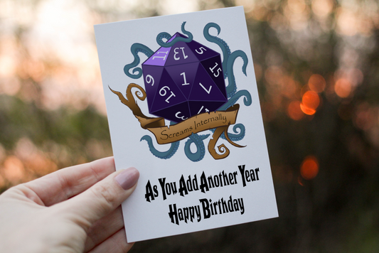 Screams Internally As You Add Another Year Dungeons and Dragons