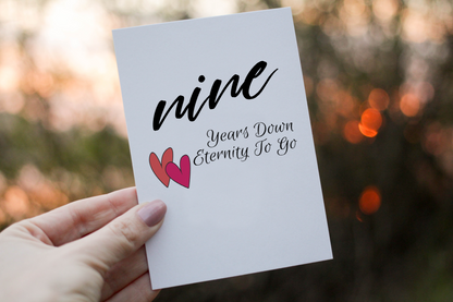 Anniversary Card, Card for xx Wedding Anniversary