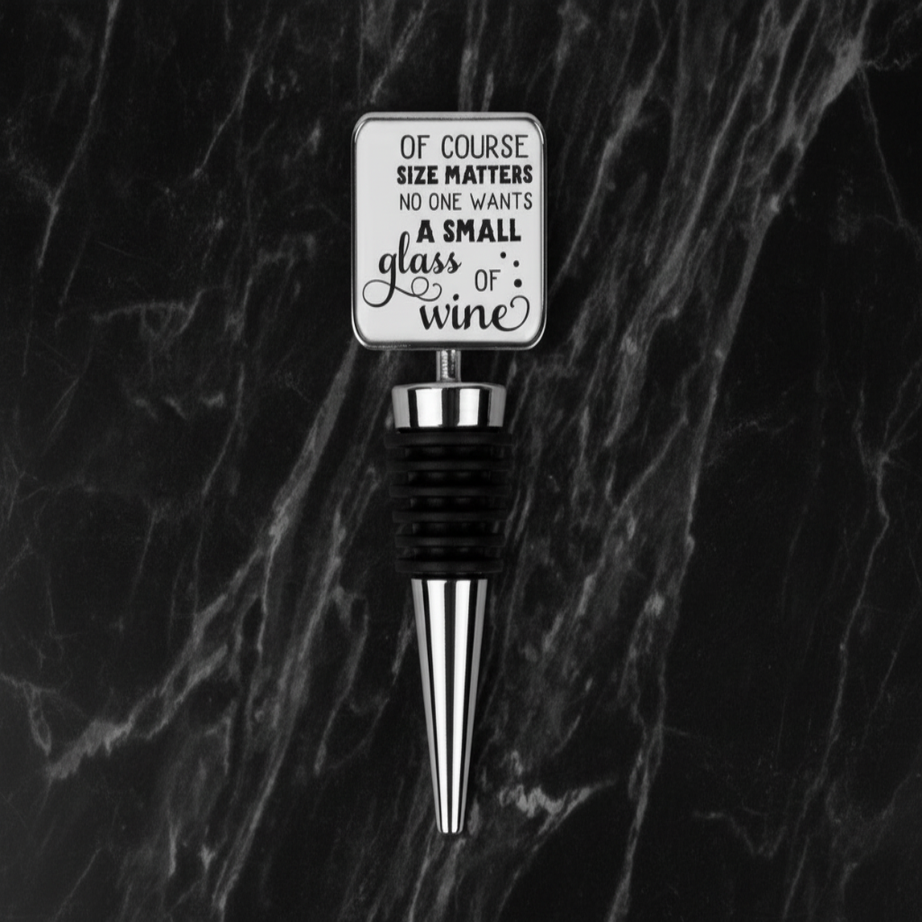 Of Course Size Matters ... Rectangle Bottle Stopper