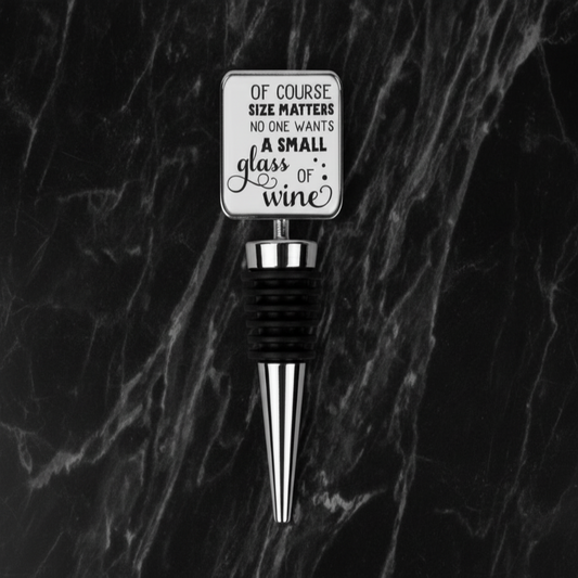 Of Course Size Matters ... Rectangle Bottle Stopper