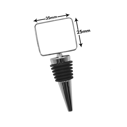 Boss Lady Fuel Rectangle Bottle Stopper, Custom Bottle Stopper