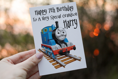 Thomas The Tank Engine Birthday Card