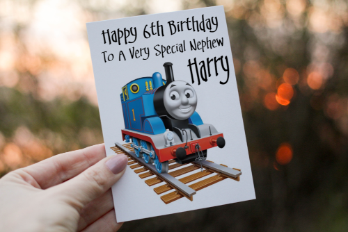 Thomas The Tank Engine Birthday Card