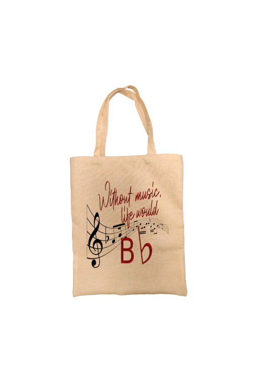 Music Tote Bag, Music Note Bag, Personalised Tote Bag