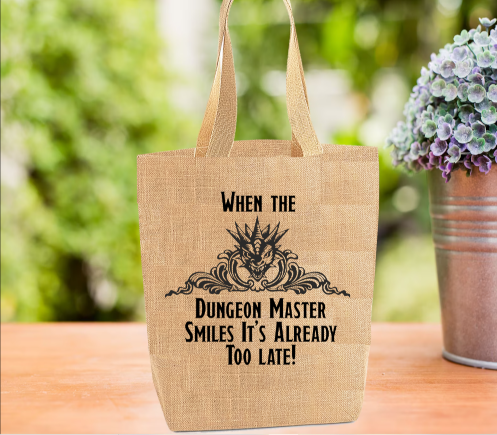 Dungeons & Dragons Tote Bag, Dungeon Master Tote Bag