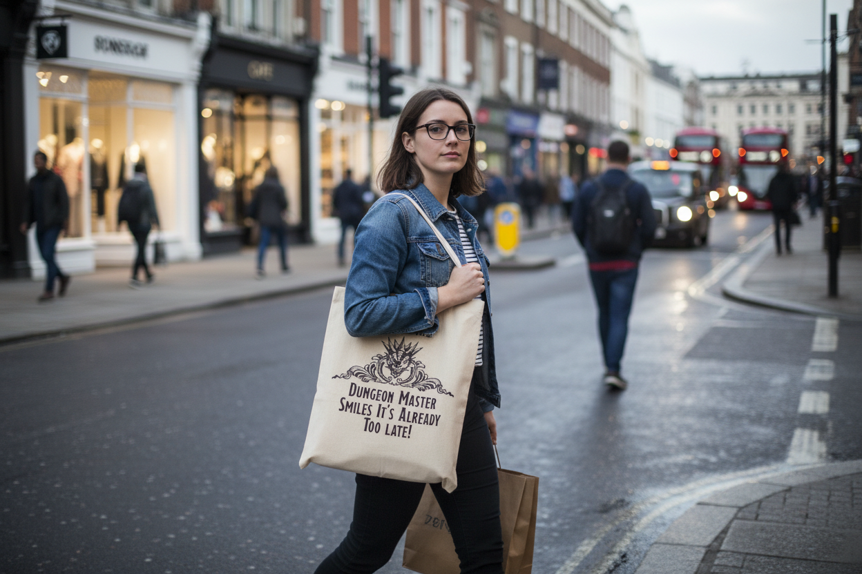 Dungeons & Dragons Tote Bag, Dungeon Master Tote Bag