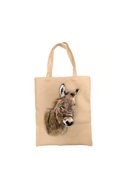 Donkey Tote Bag, Donkey Bag, Personalised Tote Bag