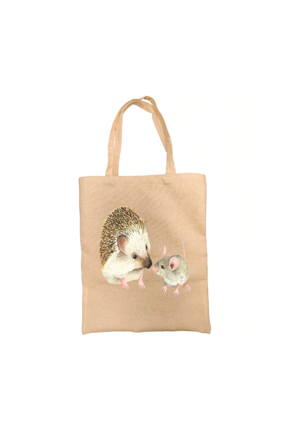 Hedgehog Tote Bag, Hedgehog Bag, Personalised Tote Bag