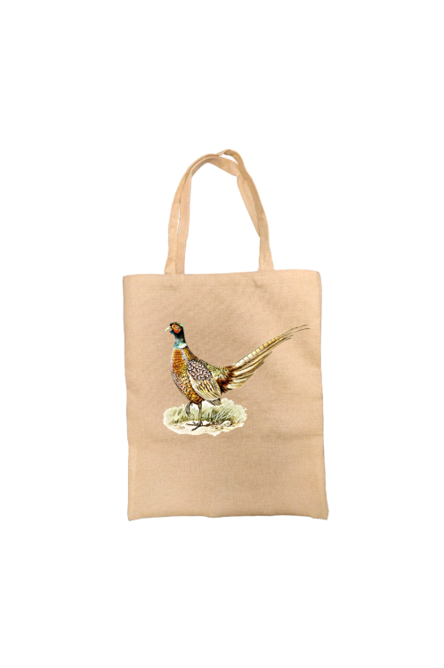 Pheasant Tote Bag, Pheasant Bag, Personalised Tote Bag