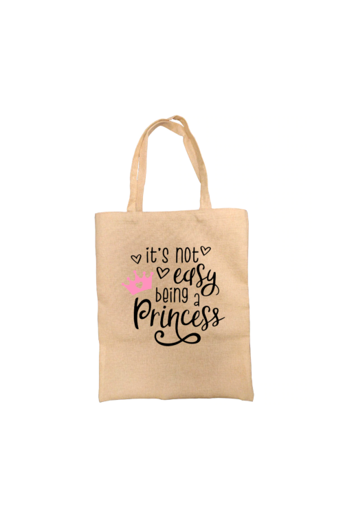 Princess Tote Bag, Novelty Bag, Personalised Tote Bag