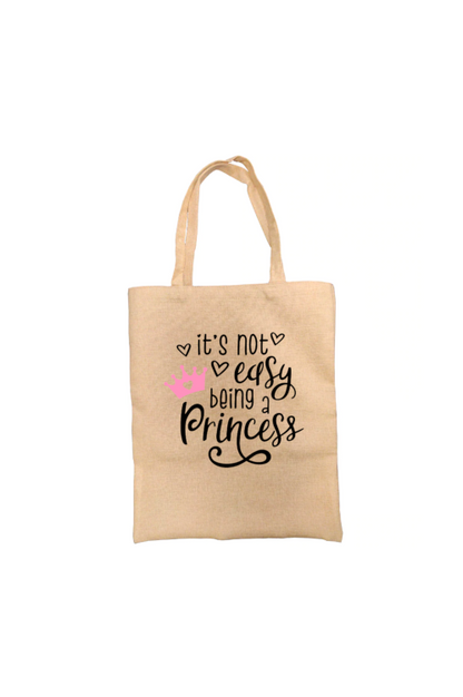 Princess Tote Bag, Novelty Bag, Personalised Tote Bag