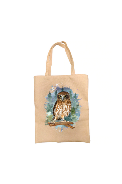Owl Tote Bag, Owl Bag, Personalised Tote Bag
