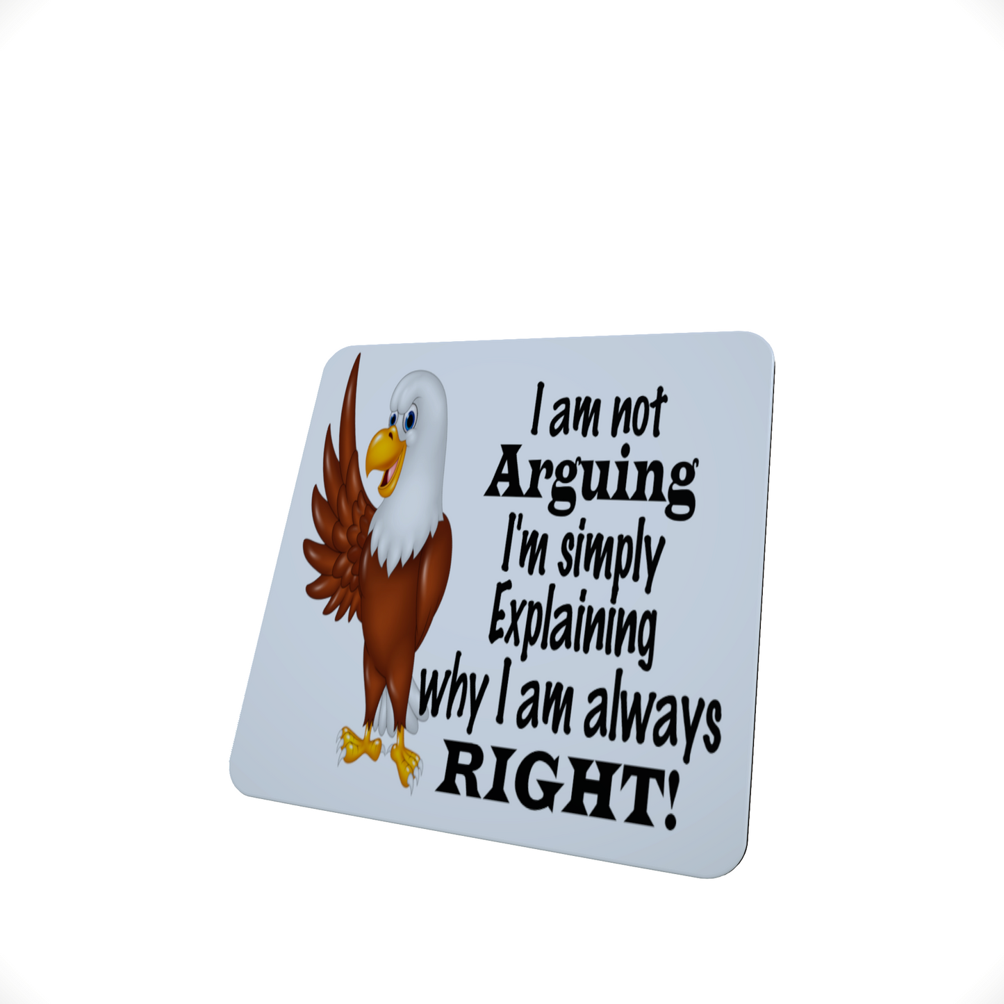 I Am Not Arguing, I'm Simply Explaining Coaster